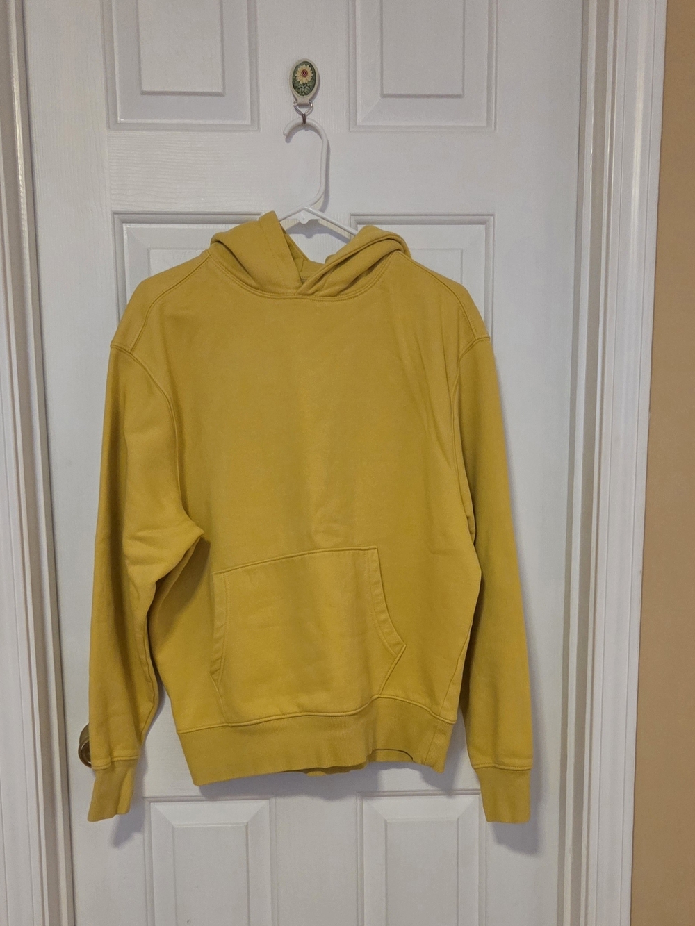 Old Navy Mustard Yellow Pullover Hoodie